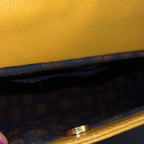 Laurence. C yellow shoulder bag NWOT - Picture 11 of 15